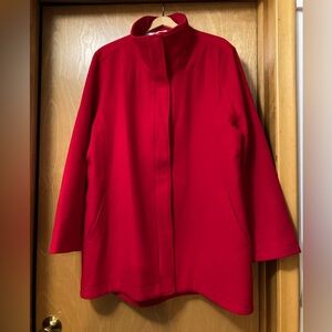 Pendleton Women's Vibrant Red Wool Coat